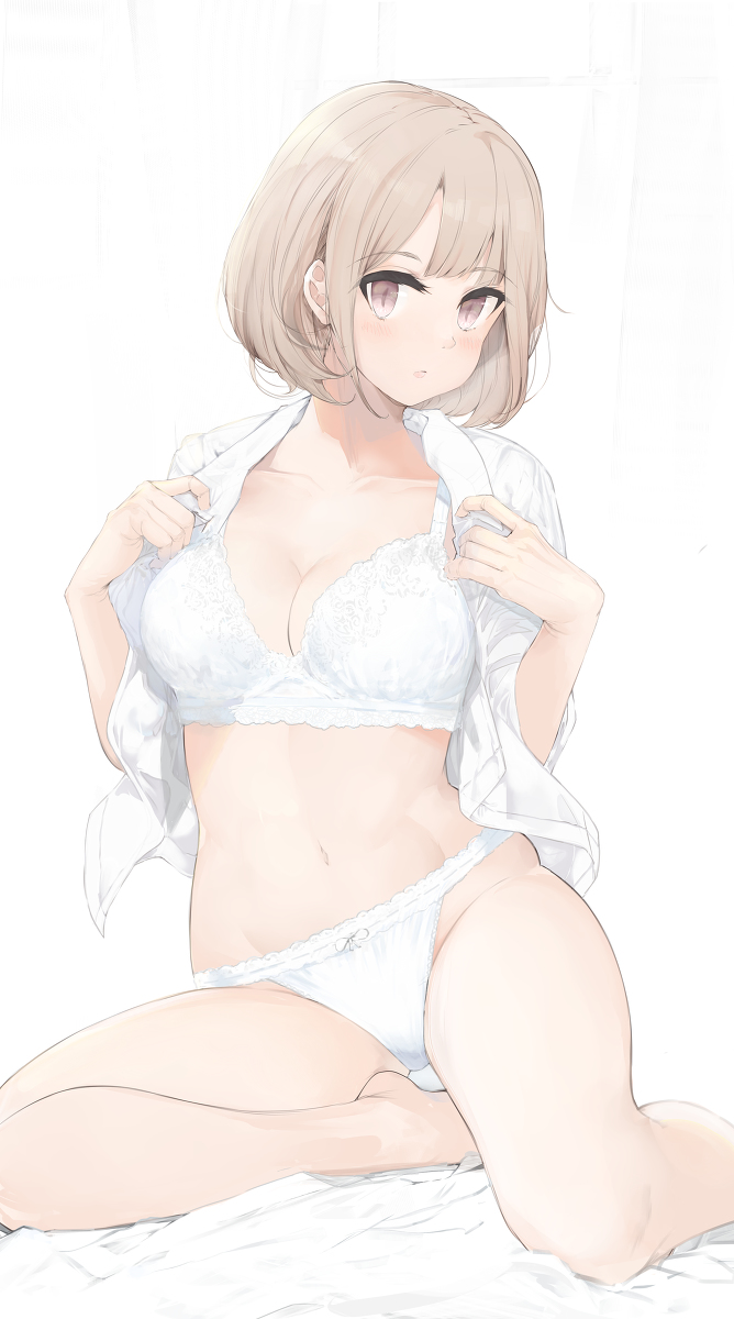 This is a pixiv picture whose title is 着替えJK.