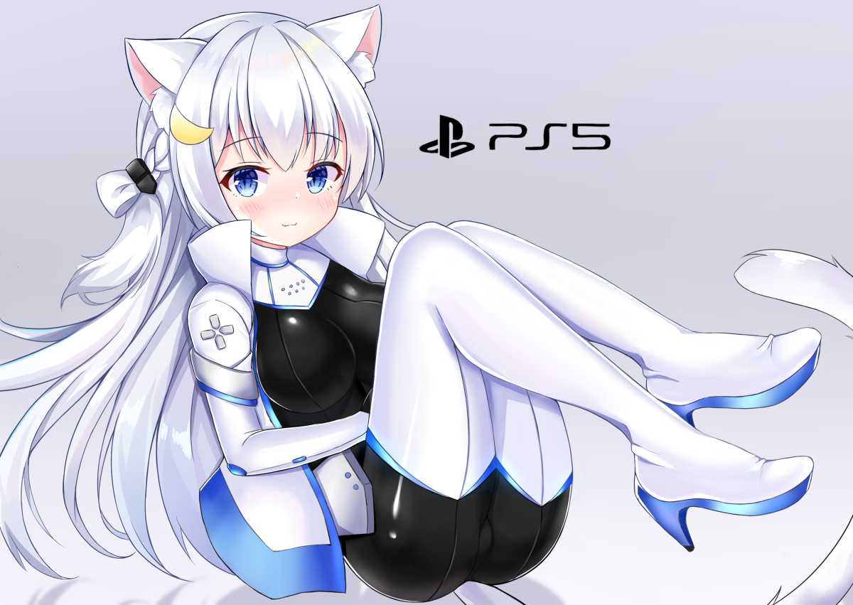 This is a pixiv picture whose title is PS5コスプレ.