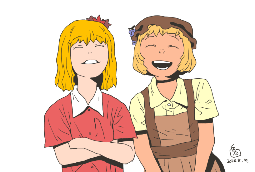 This is a pixiv picture whose title is 秋さんち.