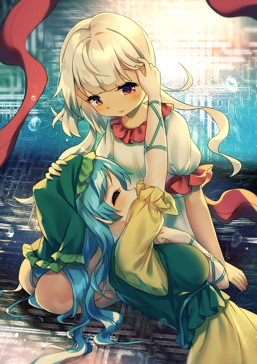 This is a pixiv picture whose title is ❤.