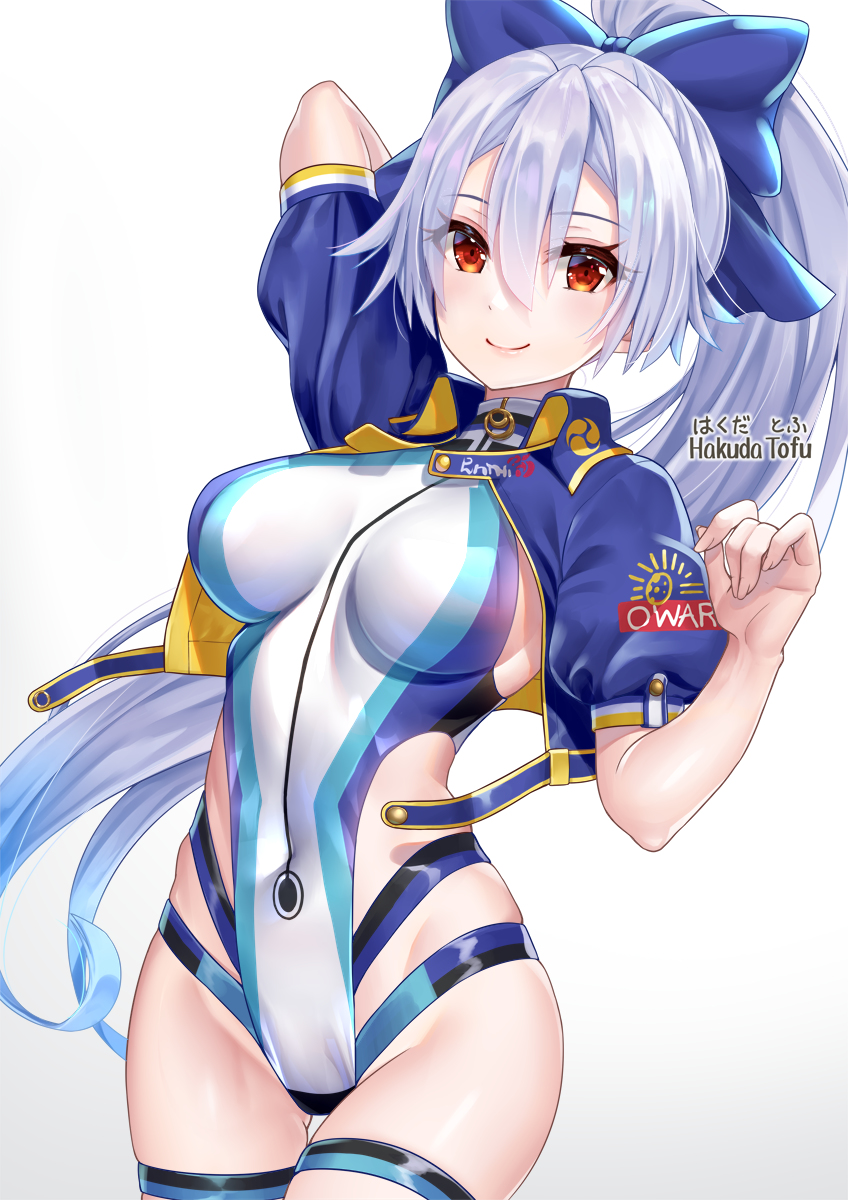 This is a pixiv picture whose title is 水着巴さん.