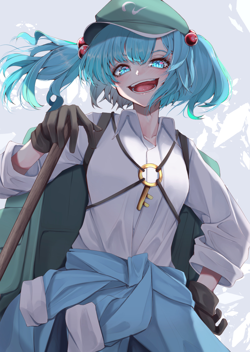 This is a pixiv picture whose title is にとり.