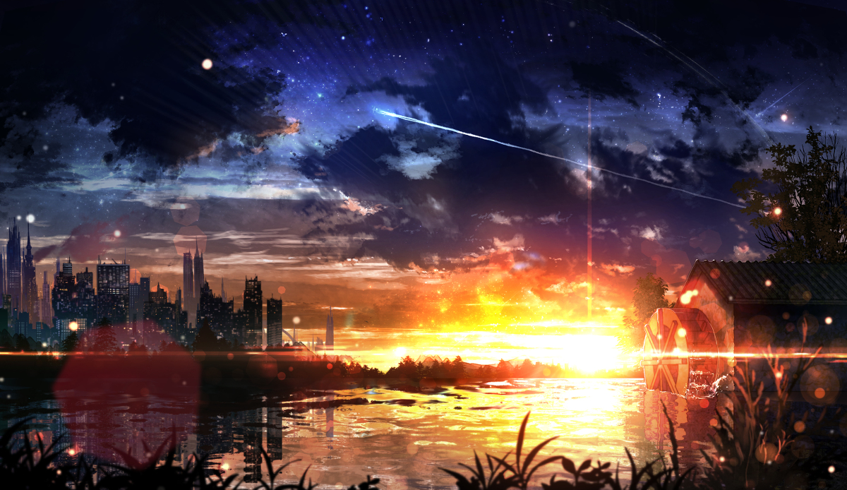 This is a pixiv picture whose title is 悠久.