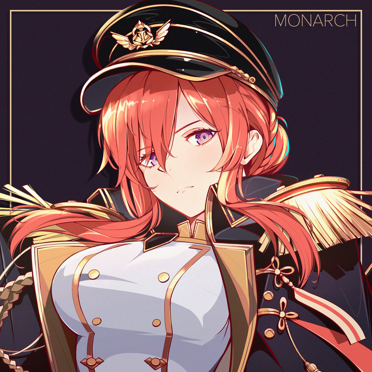 This is a pixiv picture whose title is Monarch.