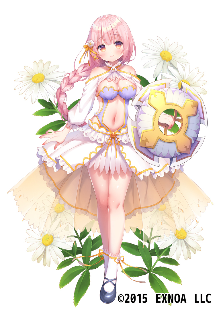 This is a pixiv picture whose title is 【お仕事宣伝】ハマギク.