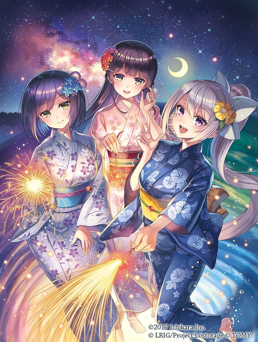 This is a pixiv picture whose title is 【WIXOSS】美兎＆楓＆凛 レベル0.
