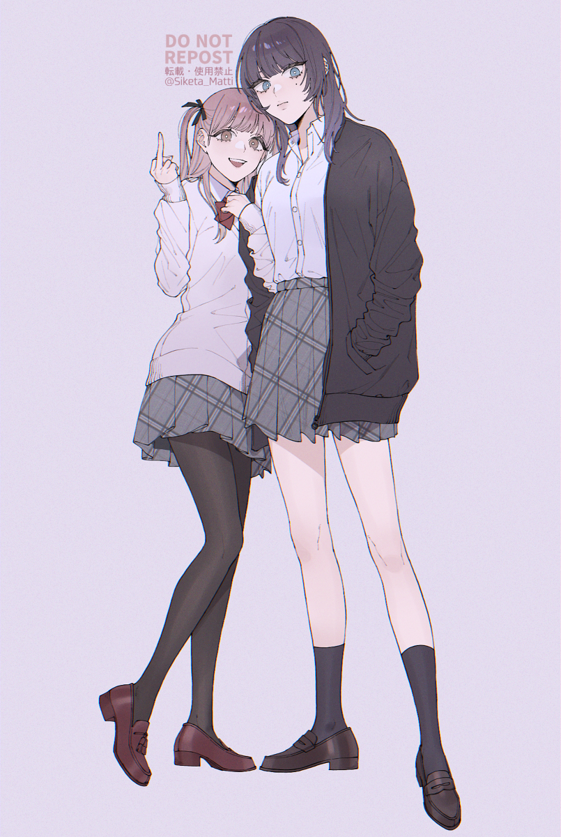 This is a pixiv picture whose title is 創作百合.