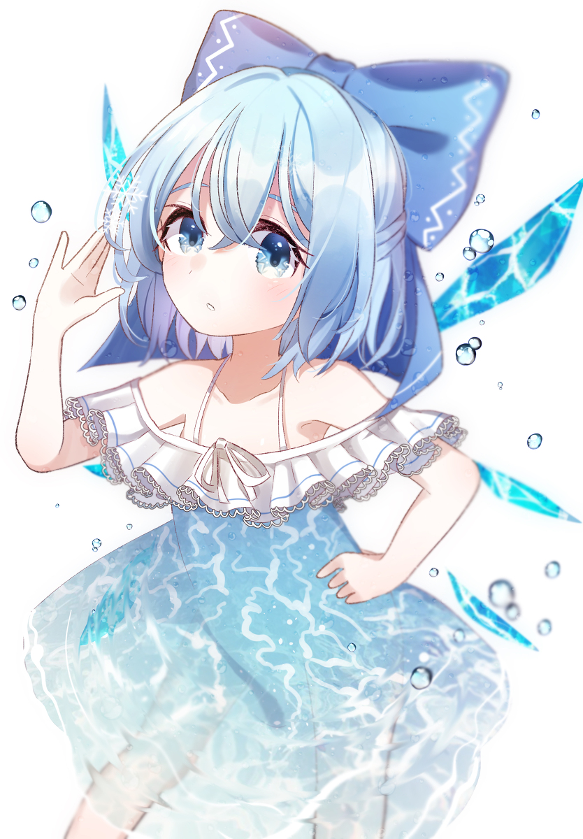 This is a pixiv picture whose title is チルノ.