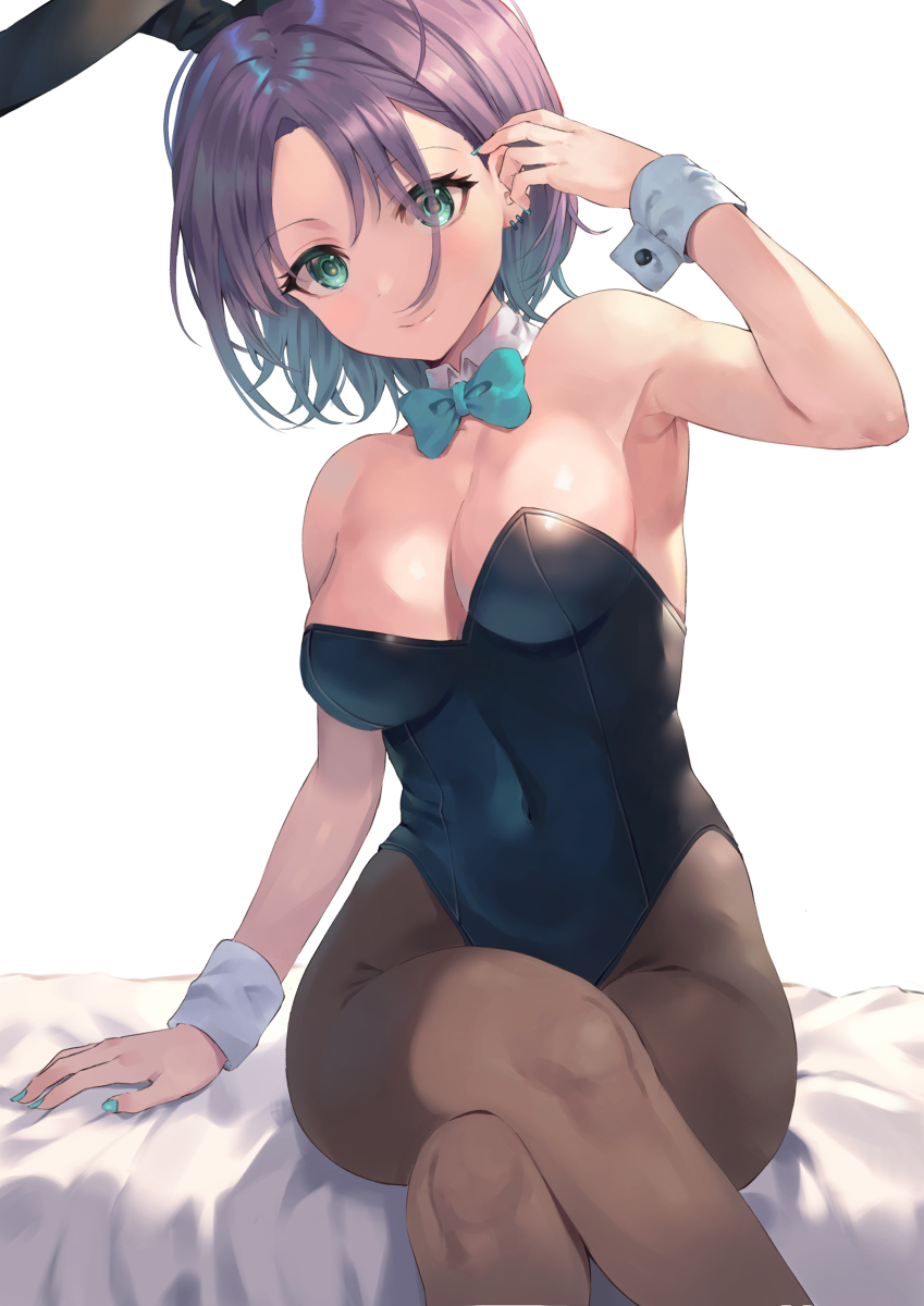 This is a pixiv picture whose title is 隣に座ってもいいよ.