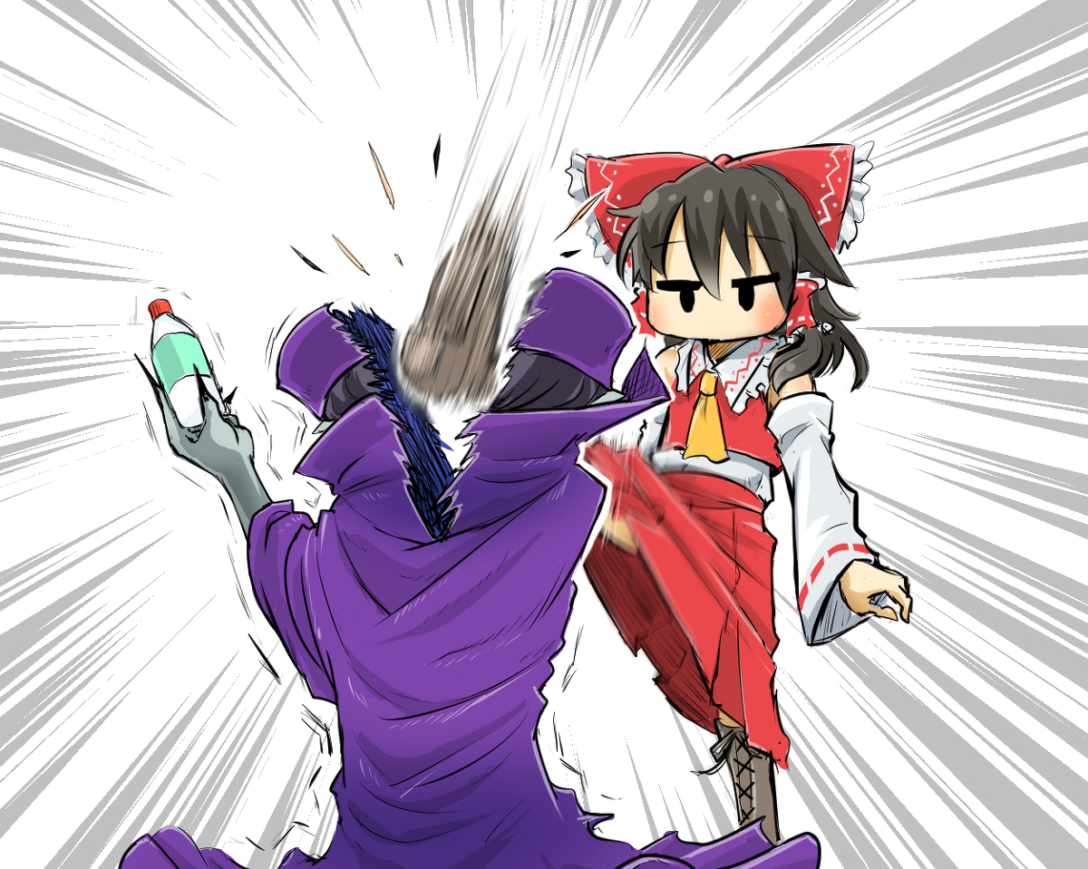 This is a pixiv picture whose title is 東方ラクガキ集.