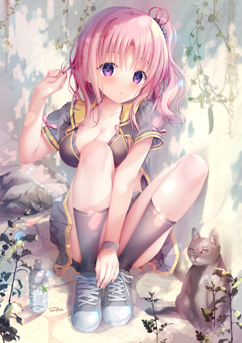 This is a pixiv picture whose title is 香り.