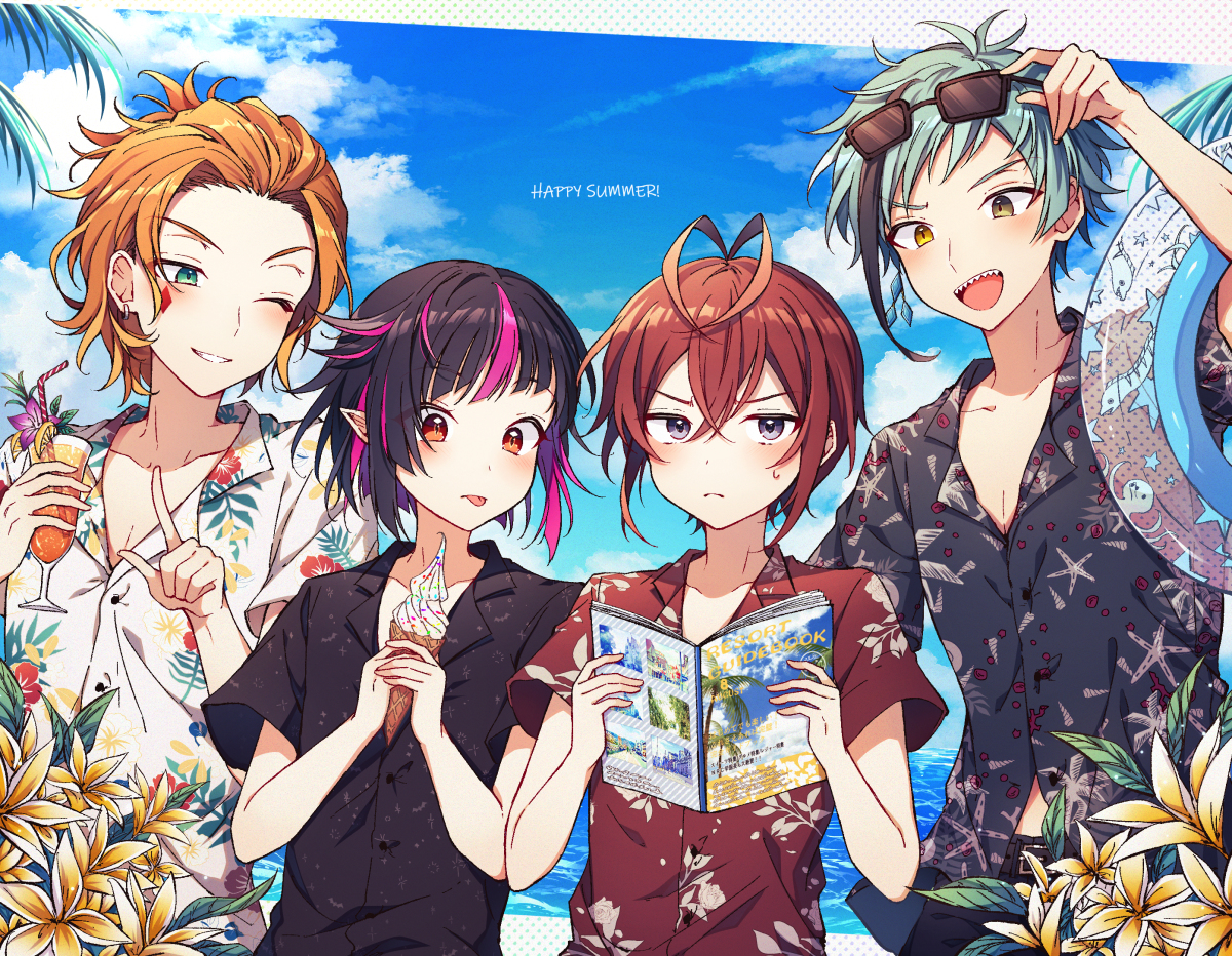 This is a pixiv picture whose title is HAPPY SUMMER!.