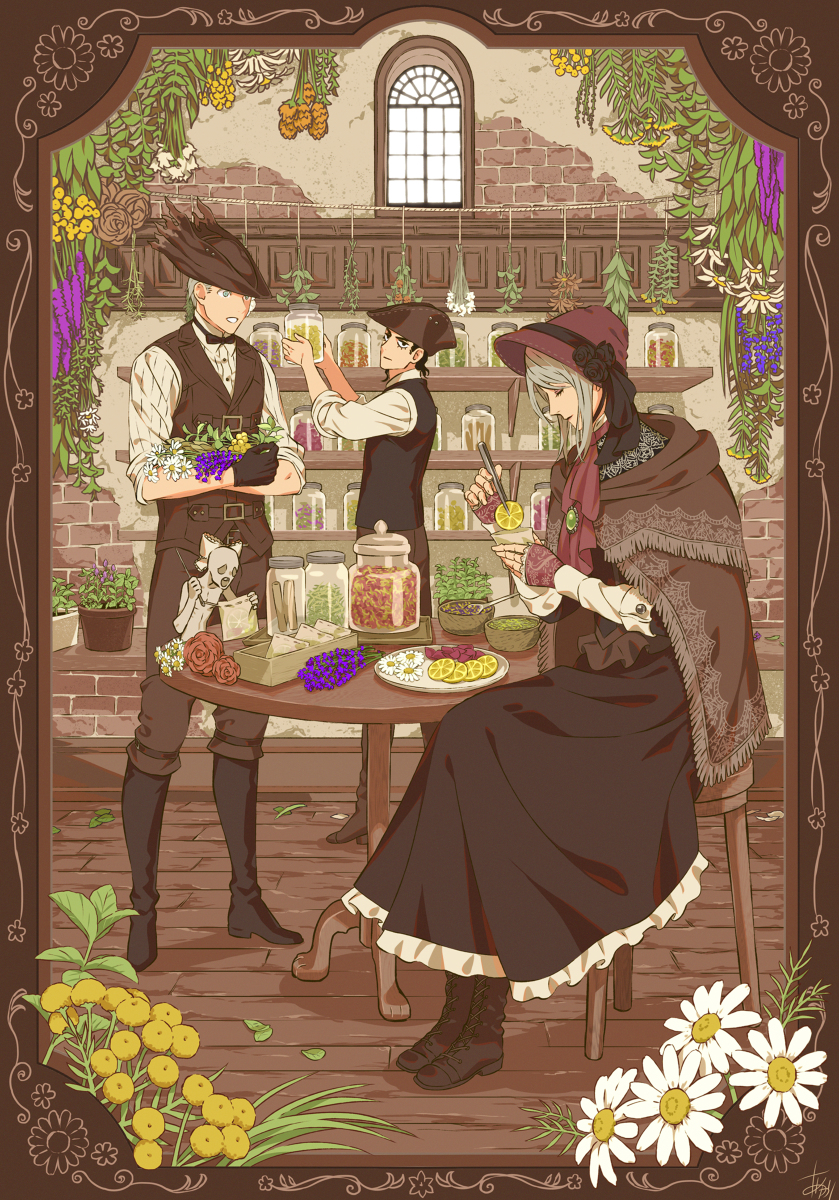 This is a pixiv picture whose title is ハーブティーを作りましょう.