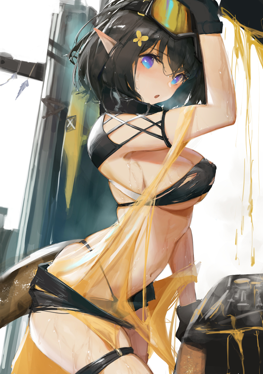 This is a pixiv picture whose title is 祖玛玛的机械修理工作.