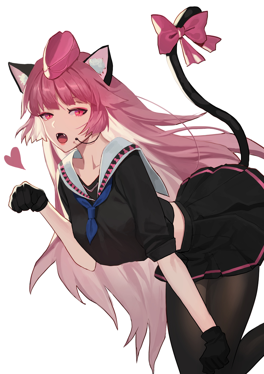 This is a pixiv picture whose title is ntw-20 necomimi.