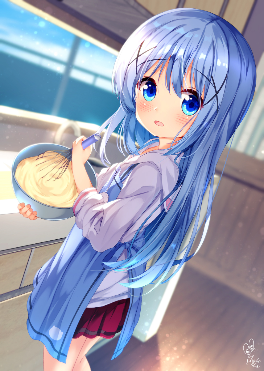 This is a pixiv picture whose title is 後で食べてもらえますか？.