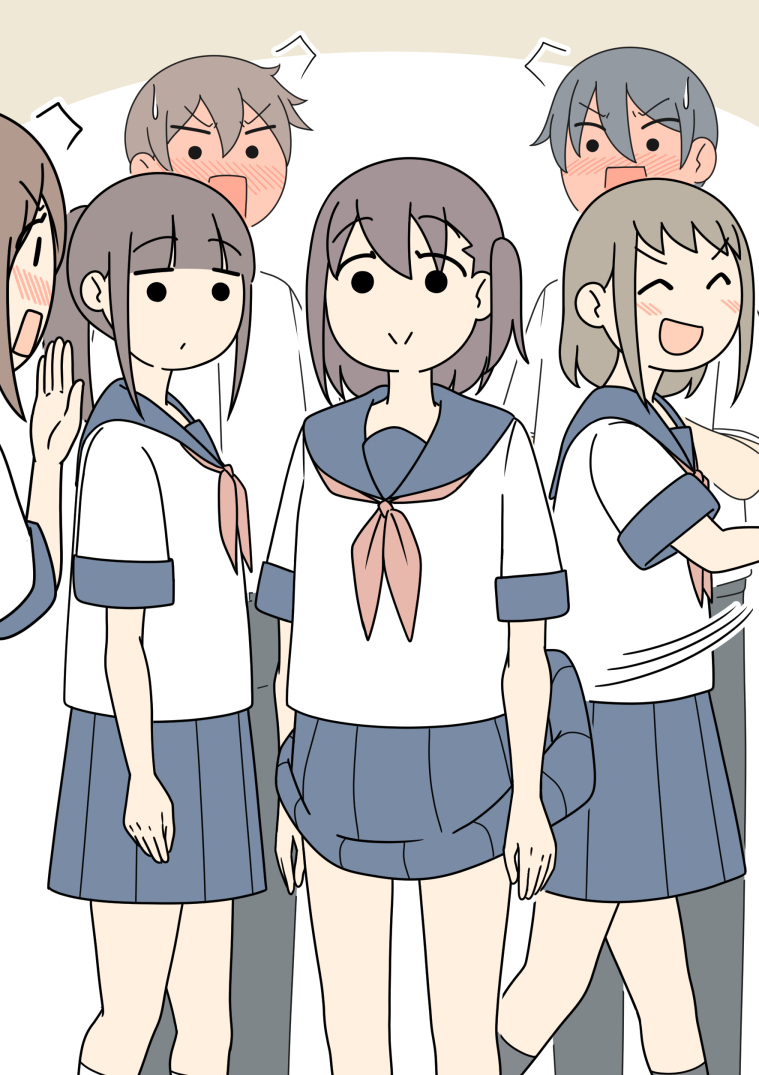 This is a pixiv picture whose title is 「おーっす！」.
