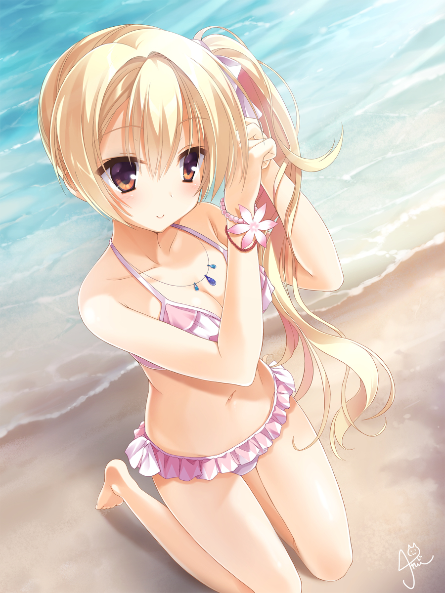 This is a pixiv picture whose title is 水着シャーリィ.