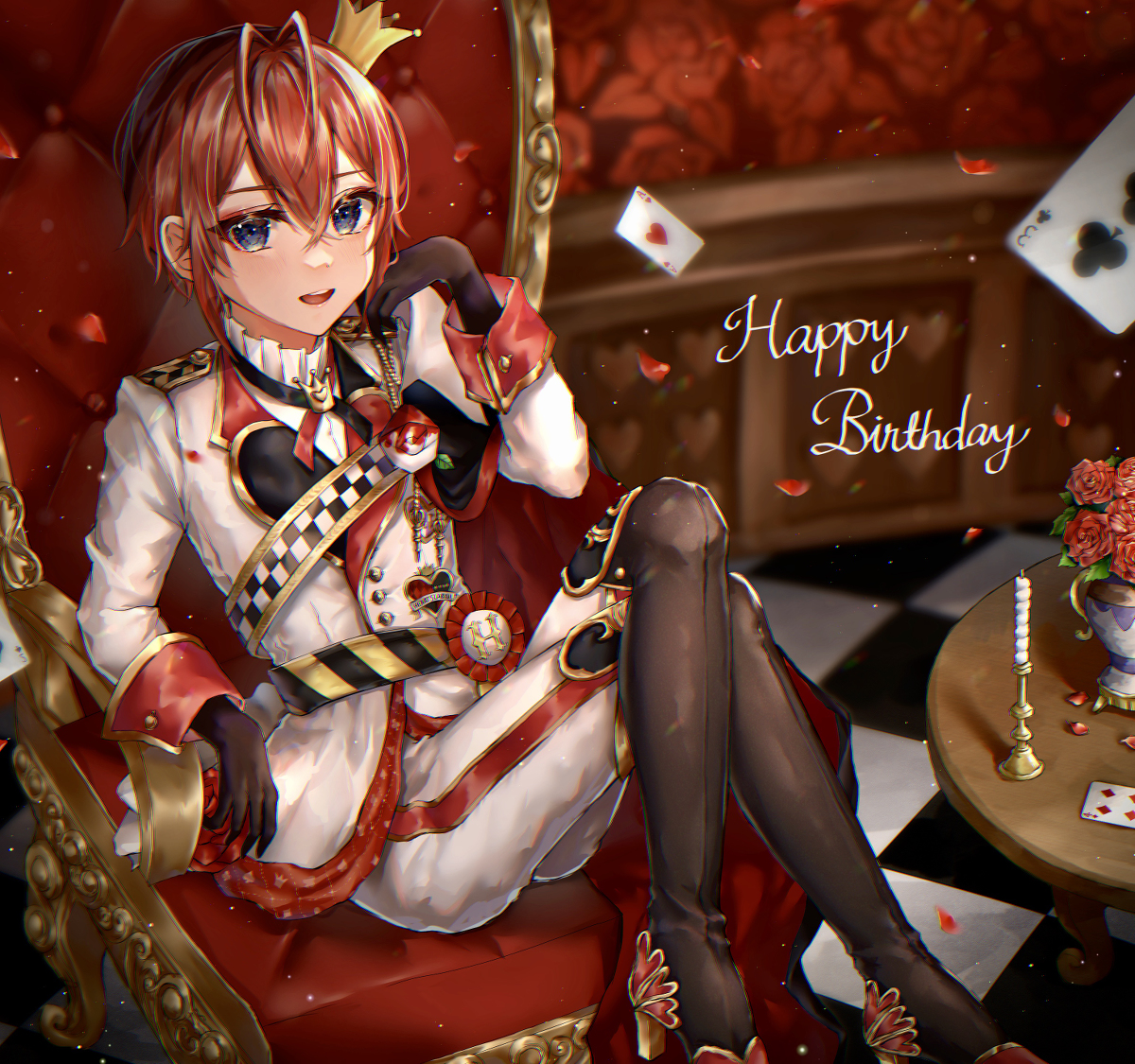 This is a pixiv picture whose title is Happybirthday!!.