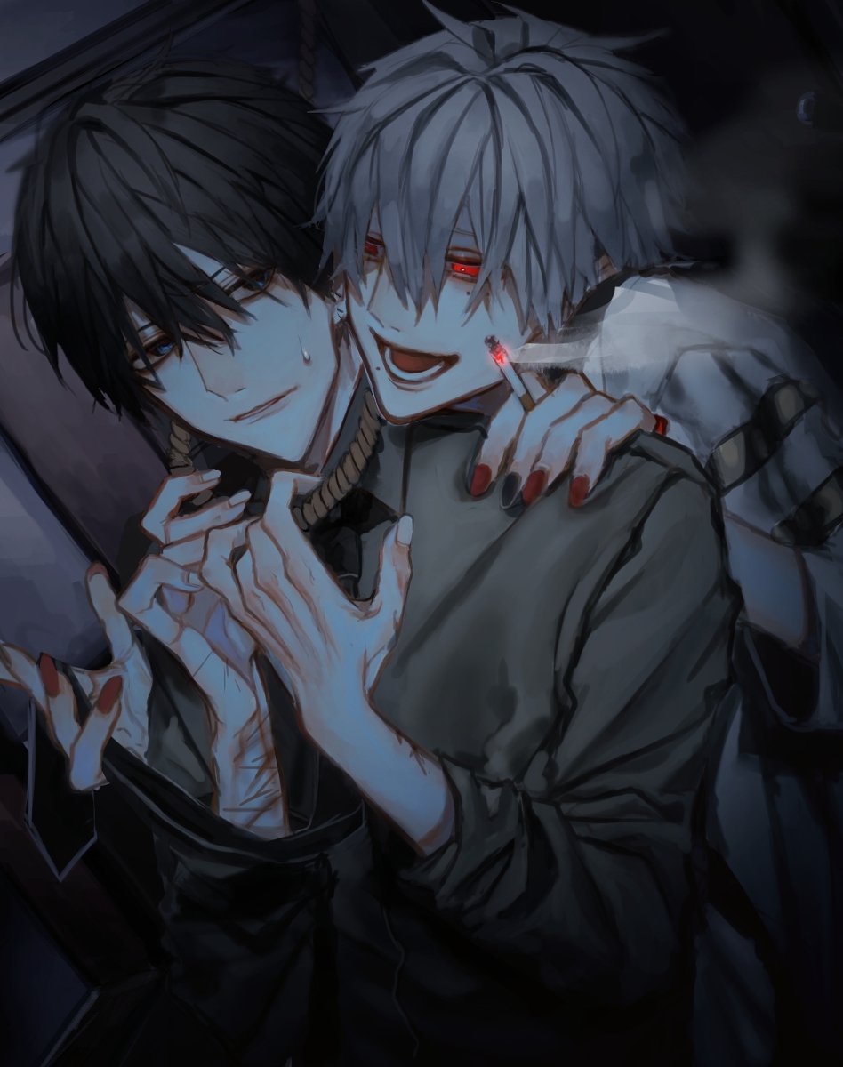 This is a pixiv picture whose title is 無題.