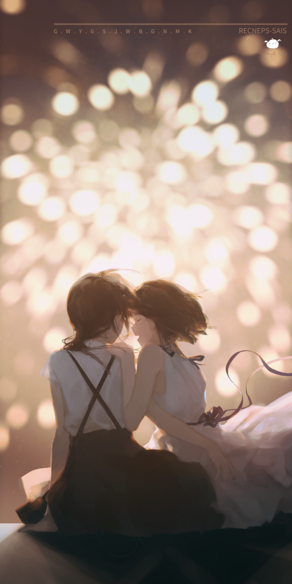 This is a pixiv picture whose title is 花火.
