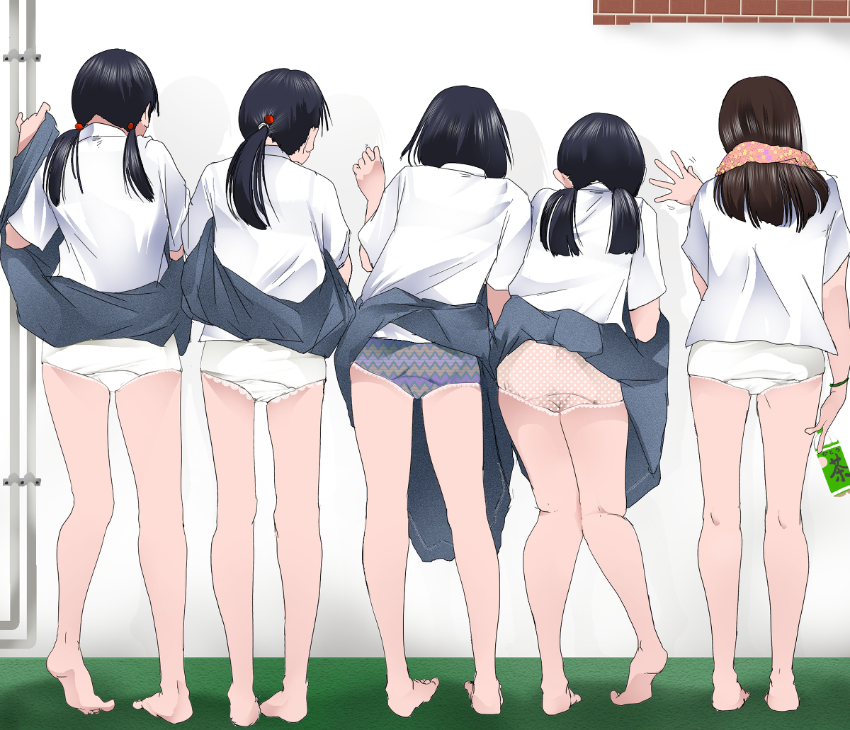 This is a pixiv picture whose title is 今月も尻.