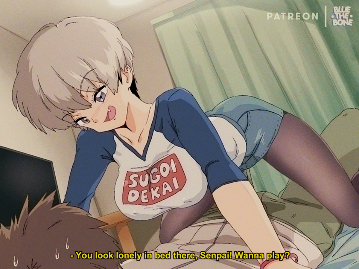This is a pixiv picture whose title is [RETRO] Uzaki Hana [UZAKI-CHAN].