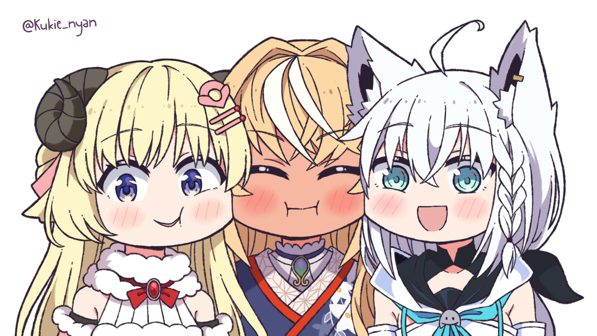 This is a pixiv picture whose title is ホロライブ XI.