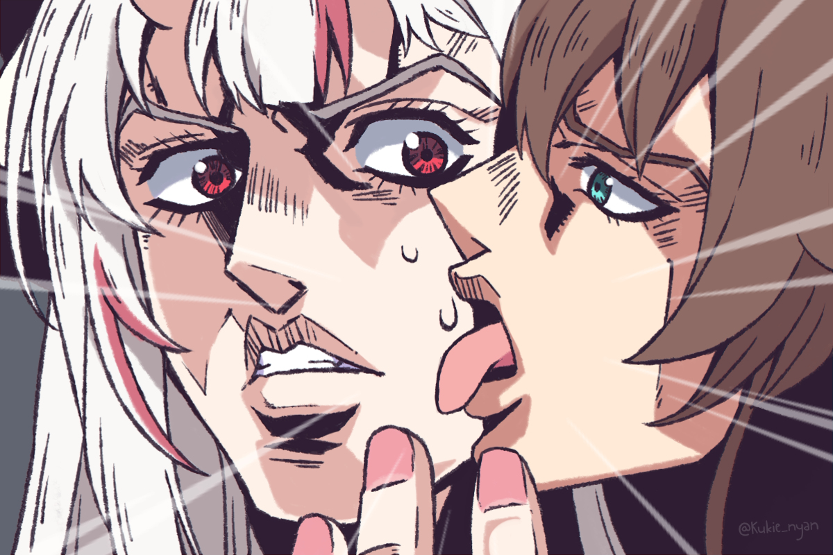 This is a pixiv picture whose title is ペロリ.