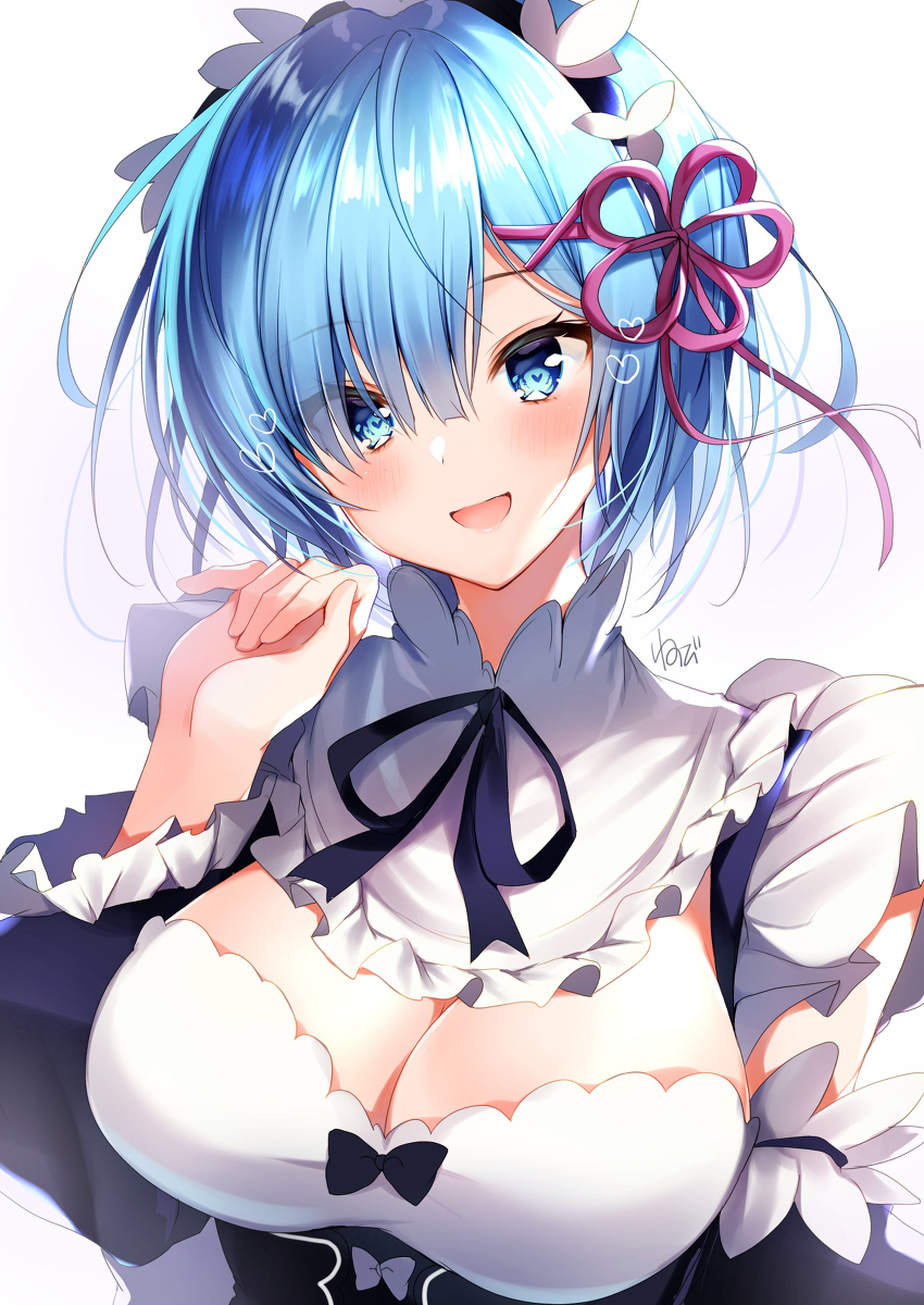 This is a pixiv picture whose title is レム.