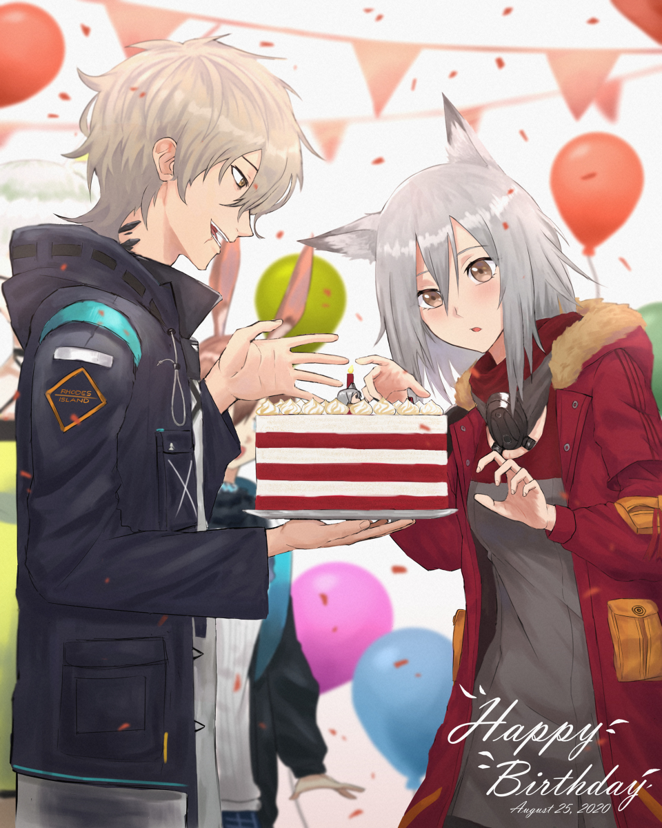 This is a pixiv picture whose title is Happy Birthday Red.