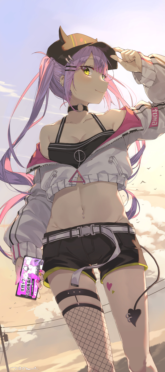 This is a pixiv picture whose title is 常闇トワ.