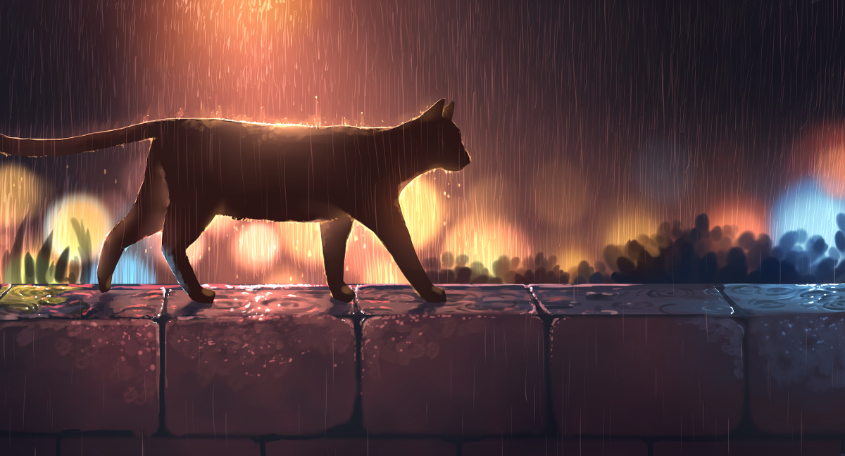 This is a pixiv picture whose title is ねこ.