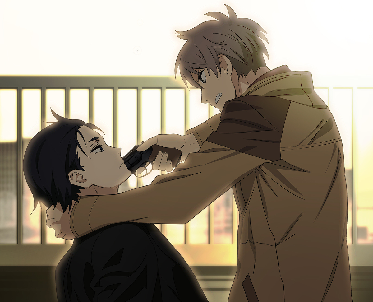 This is a pixiv picture whose title is 富豪と庶民.