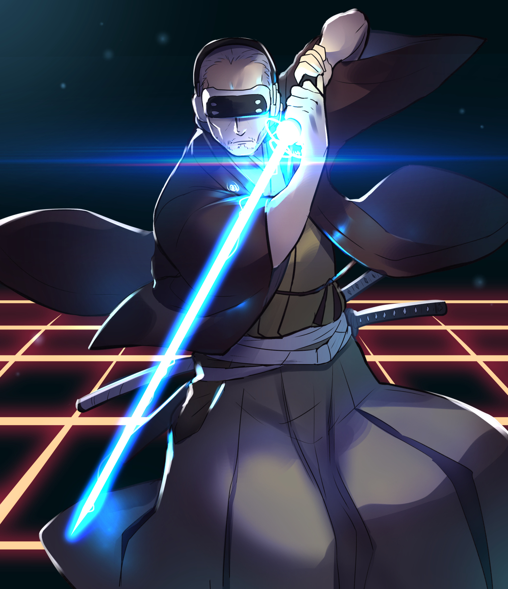 This is a pixiv picture whose title is VR新陰流.