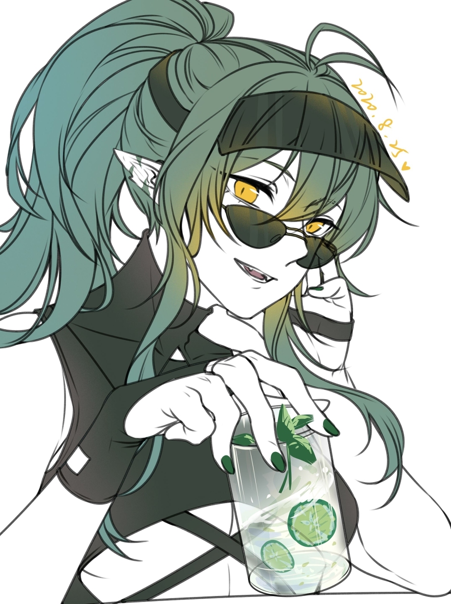 This is a pixiv picture whose title is 泳装.