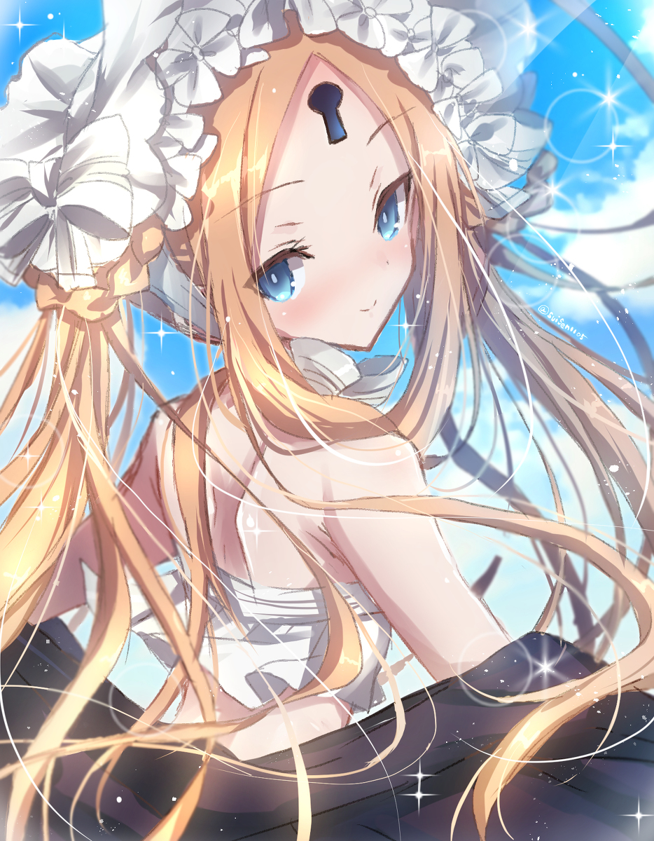 This is a pixiv picture whose title is 水着アビーちゃん⭐︎.