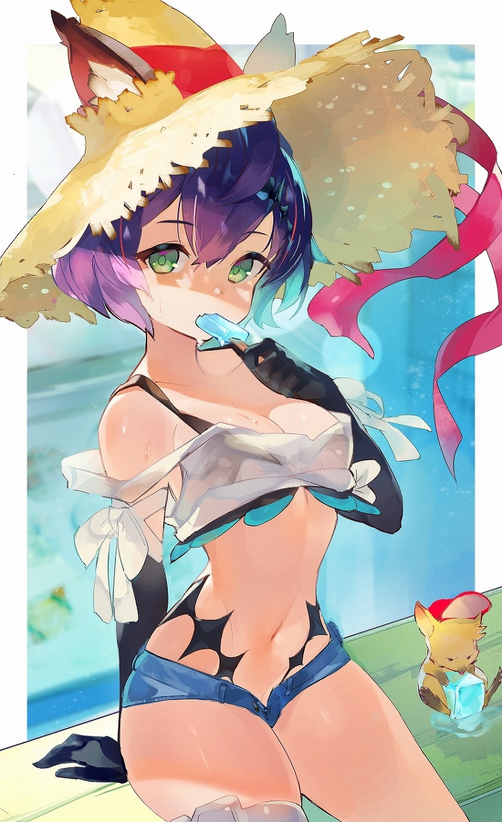 This is a pixiv picture whose title is 無題.