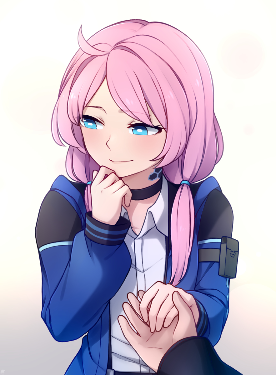 This is a pixiv picture whose title is Consensual Hand-Holding.