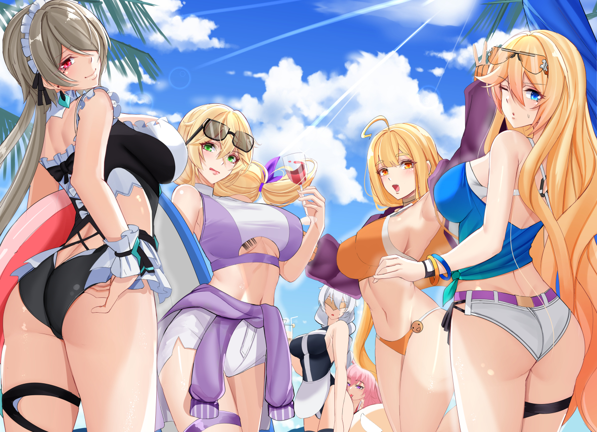 This is a pixiv picture whose title is Summer.
