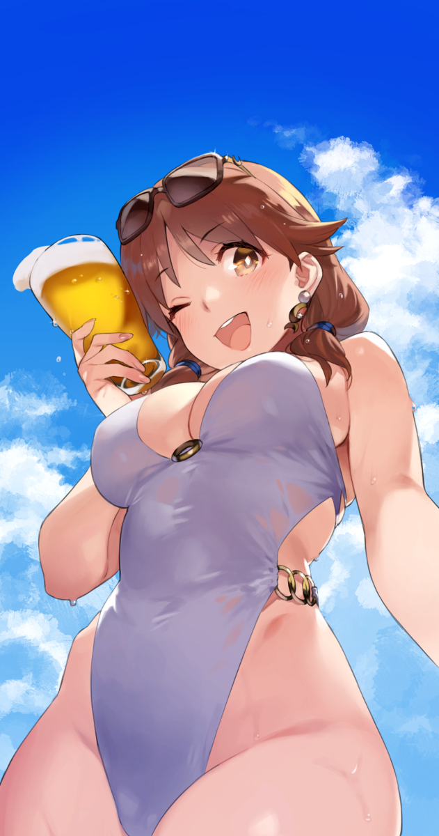 This is a pixiv picture whose title is 片桐早苗.