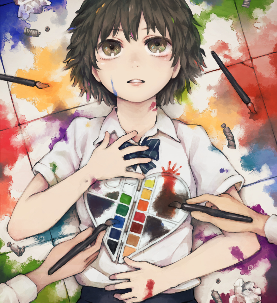 This is a pixiv picture whose title is Palette.
