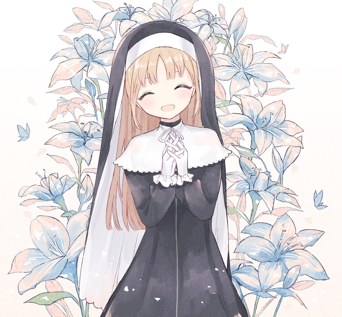 This is a pixiv picture whose title is ＊シスター・クレア＊.