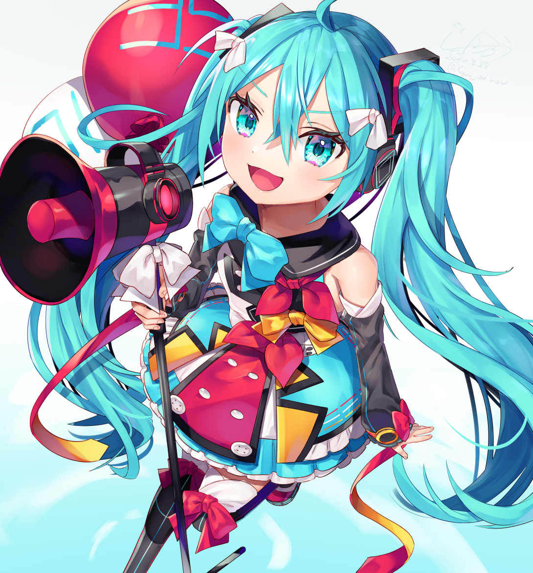 This is a pixiv picture whose title is マジカルミライ！.