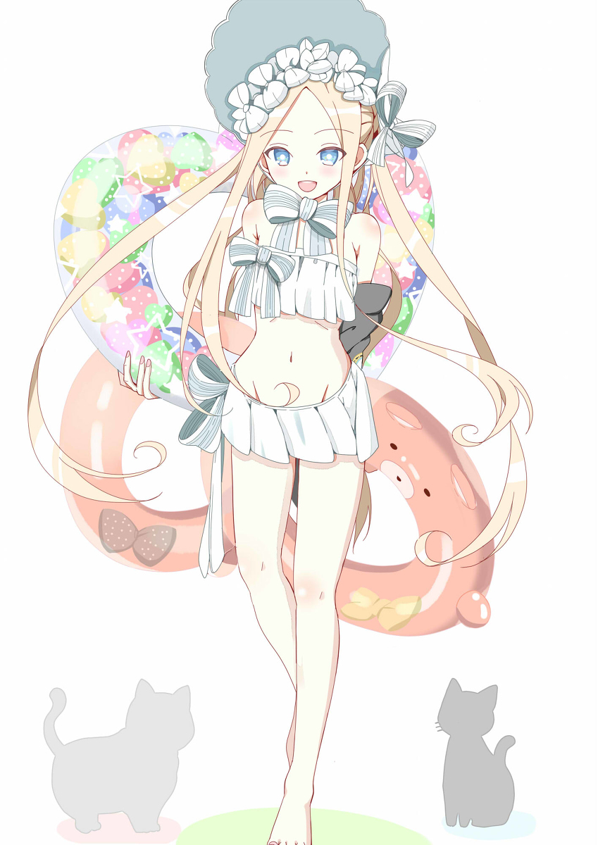 This is a pixiv picture whose title is 水着アビー.