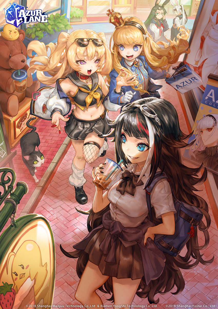 This is a pixiv picture whose title is アズールレーン 2nd Annivers.