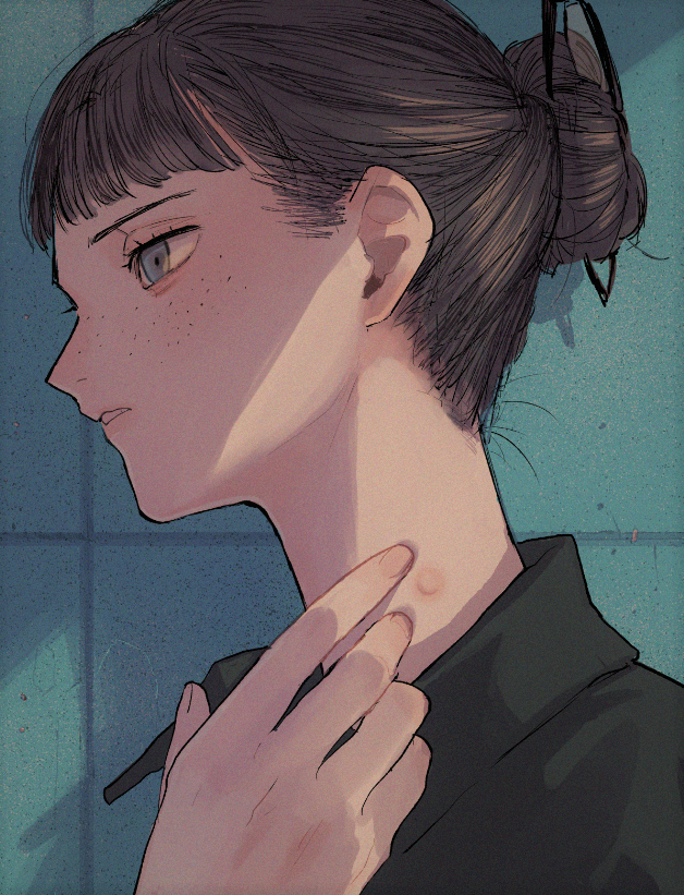 This is a pixiv picture whose title is 無題.