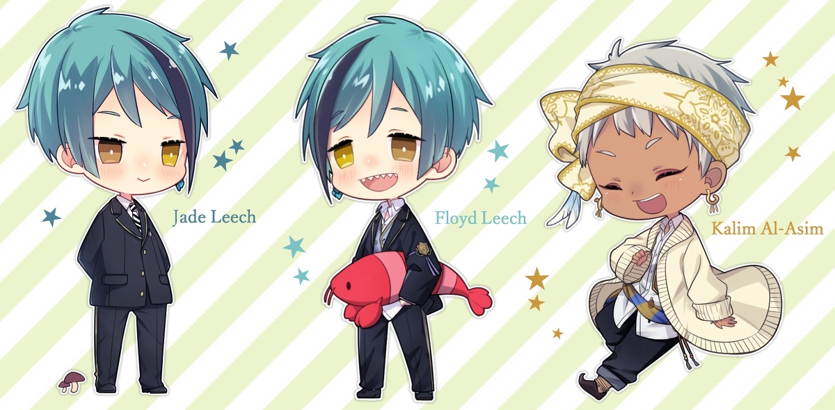 This is a pixiv picture whose title is ツイステ描いてみた②.
