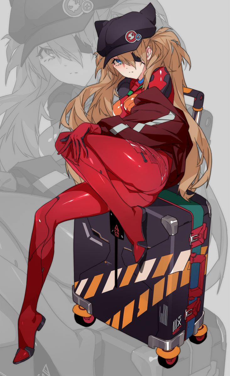 This is a pixiv picture whose title is ASUKA.