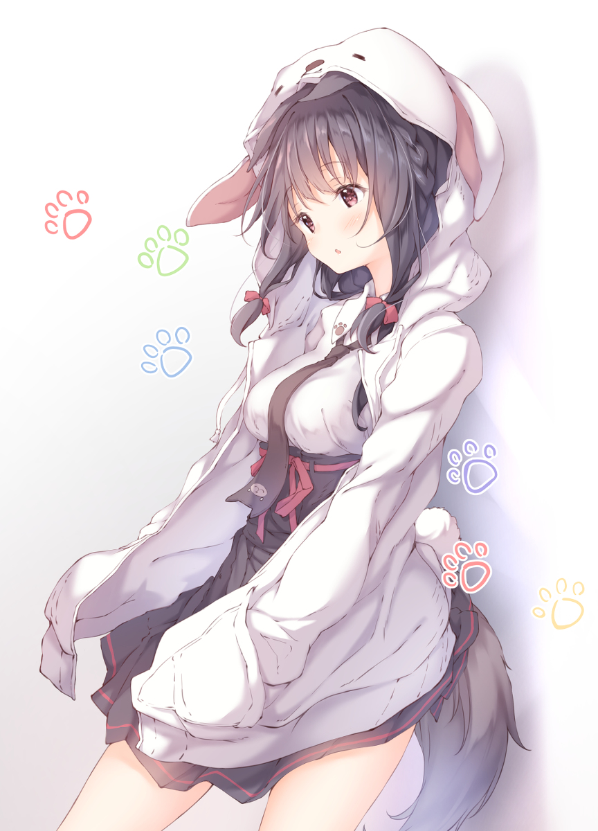 This is a pixiv picture whose title is もふ.